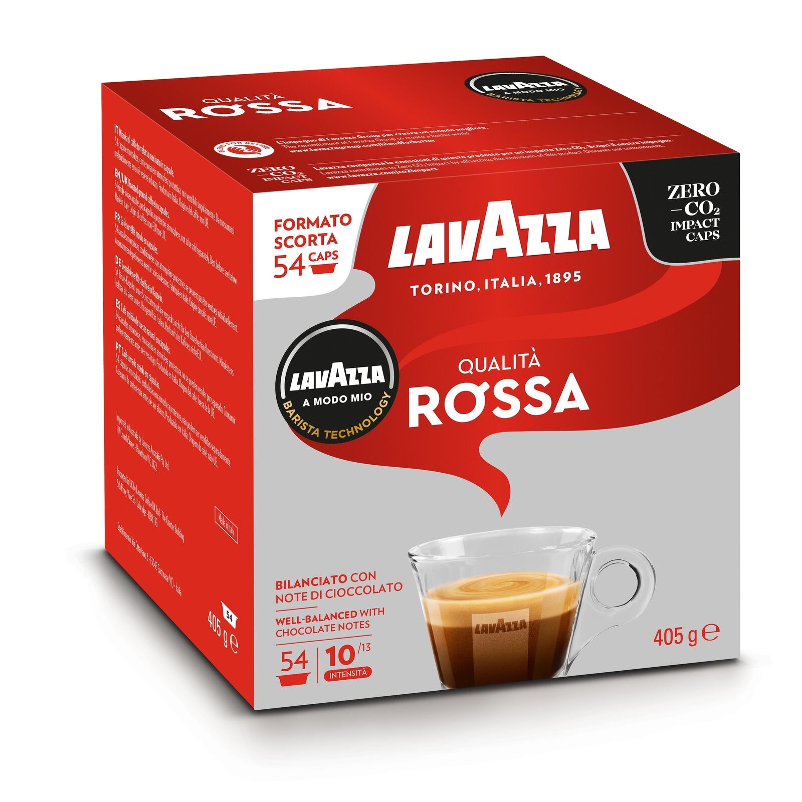 Lavazza A Modo Mio Qualità Rossa, 54 Capsule