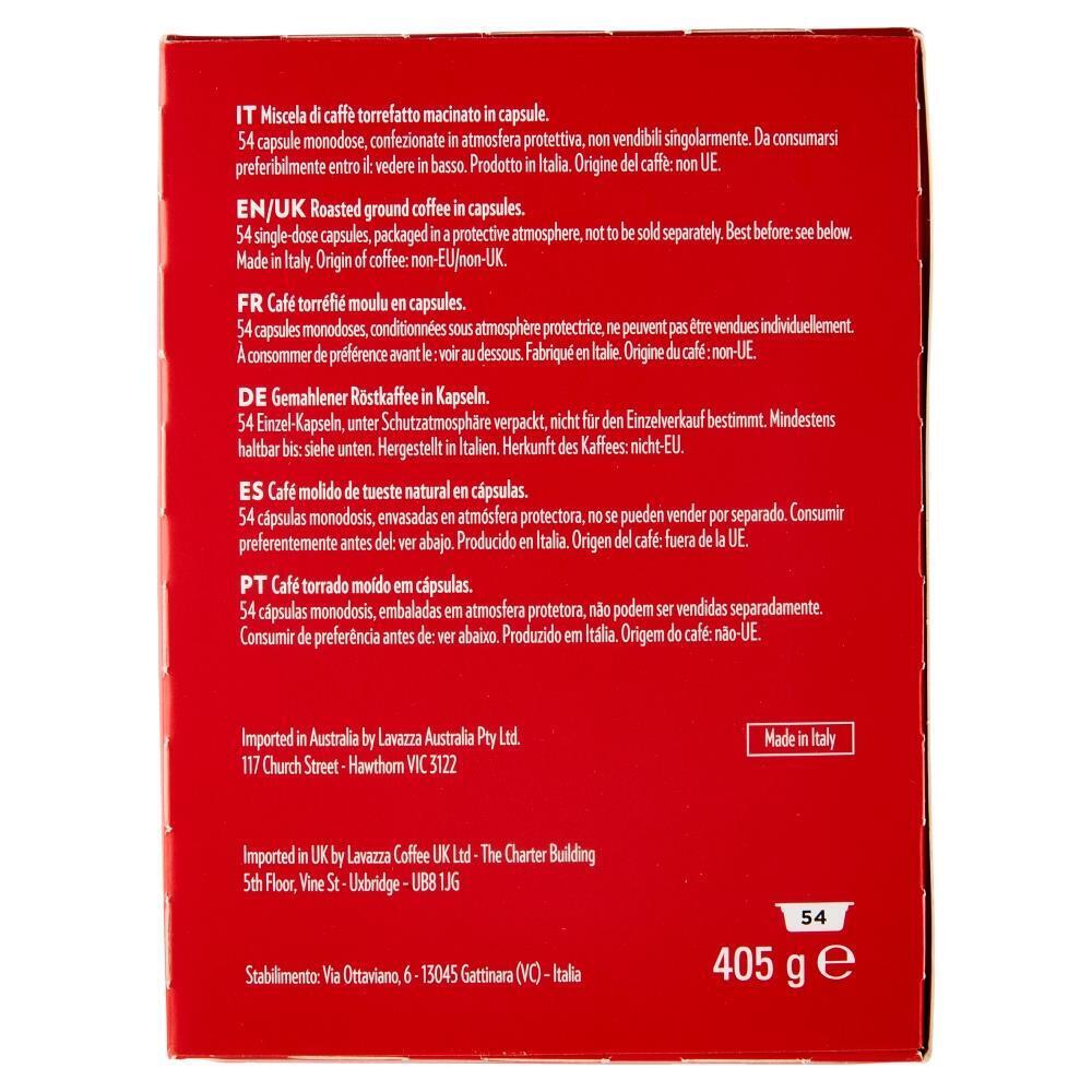 Lavazza A Modo Mio Qualità Rossa, 54 Capsule