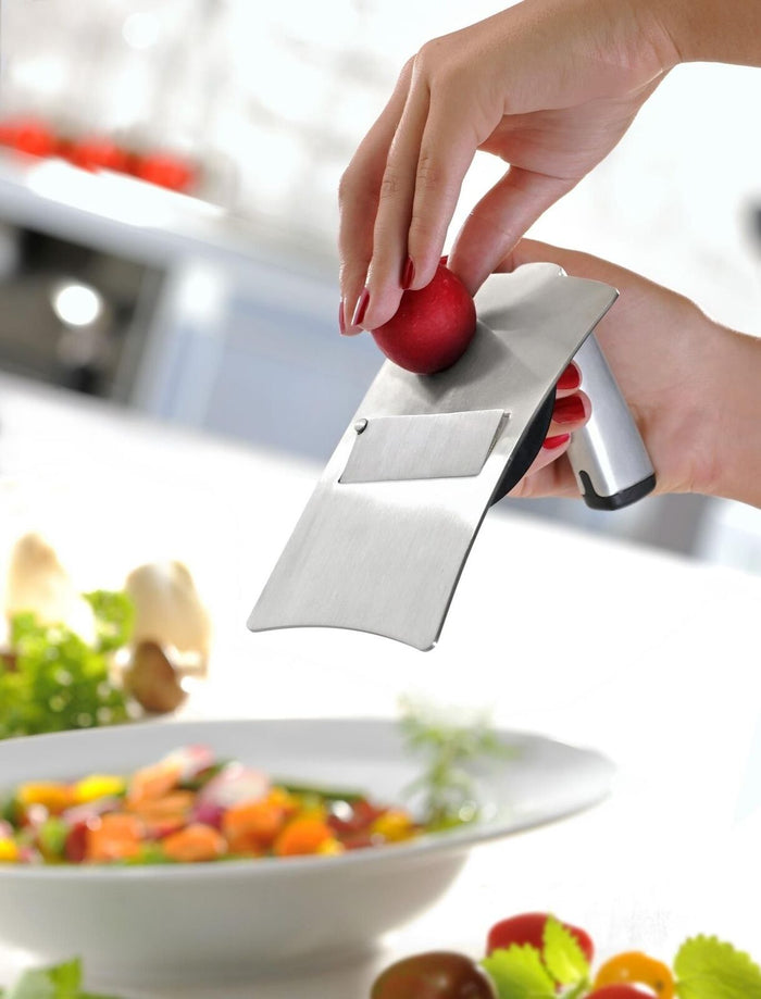 GEFU TARTUFOLO affettatrice Manuale Nero, Acciaio inossidabile ABS sintetico, Acciaio inossidabile