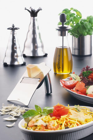 GEFU TARTUFOLO affettatrice Manuale Nero, Acciaio inossidabile ABS sintetico, Acciaio inossidabile