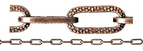Vigor Catena Decorazione Sezione Quadra Bronzata 10 Metri 3mm