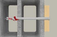 Fischer 562159 ancoraggio a vite e tassello 50 pz Tassello di espansione 160 mm