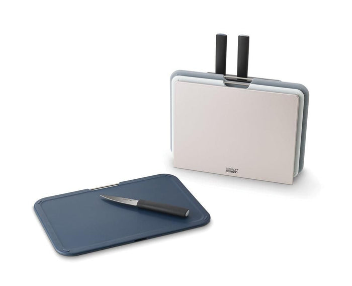 Joseph Joseph Nest tagliere da cucina Rettangolare Acciaio inossidabile Grigio