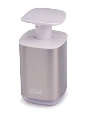 Joseph Joseph Presto Steel erogatore di sapone 0,35 L Acciaio inossidabile, Bianco