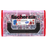 Fischer FIXtainer 306 150 pz Kit di viti e tasselli a muro