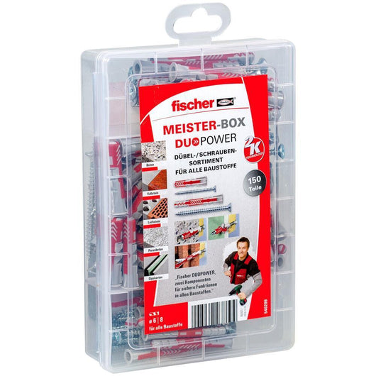 Fischer 540299 ancoraggio a vite e tassello 150 pz Kit di viti e tasselli a muro