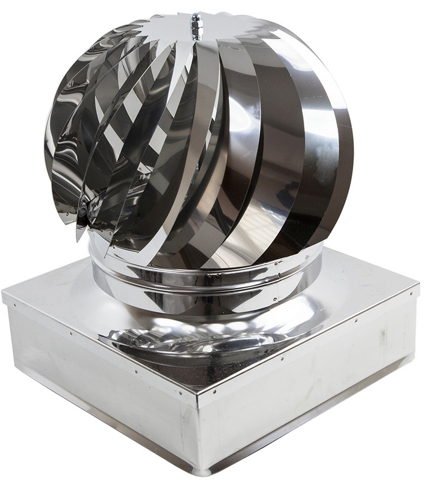 fumaiolo turbo inox "aisi 304" cm.40x40 cod:ferx.21763