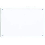 Paraschizzi per Cucina Trasparente 90x60 cm in Vetro Temperato CFW6387441