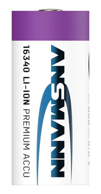 Ansmann 1300-0017 batteria per uso domestico Batteria ricaricabile 16340 Ioni di Litio