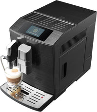 Acopino Modena ONE TOUCH Macchina per Espresso Inox Spazzolato Nero
