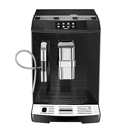 Acopino Modena ONE TOUCH Macchina per Espresso Inox Spazzolato Nero