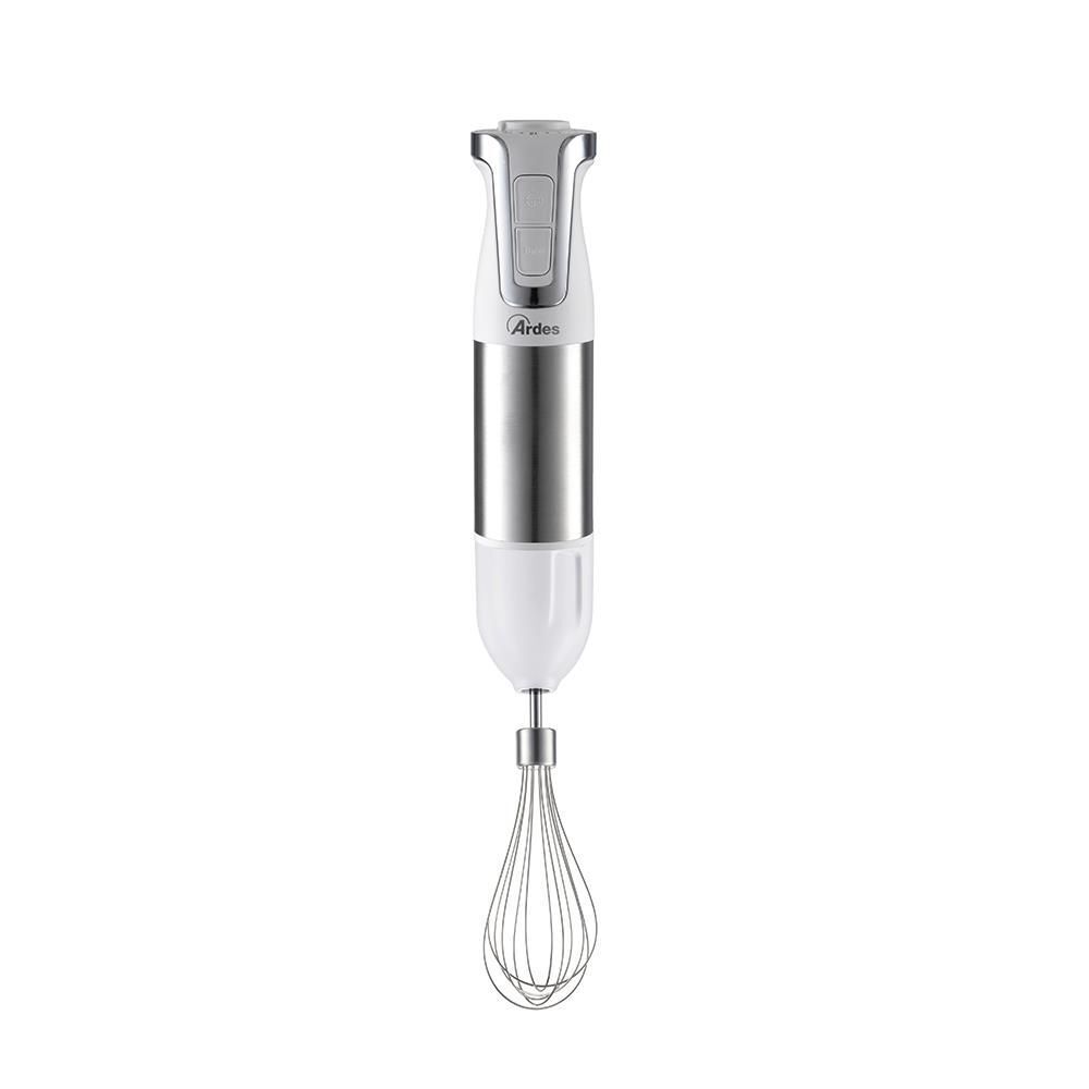 Ardes Trinity 0,7 L Frullatore ad immersione 1000 W Acciaio inossidabile, Bianco