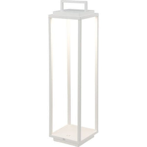 Ab By Abert Resort Maxi Lampada da Tavolo Portatile Bianco