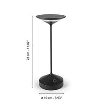 Ab By Abert Tempo Lampada da Tavolo Portatile Corten