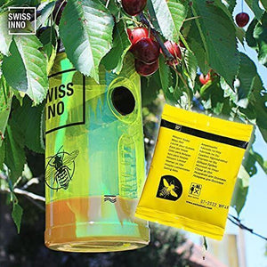 Swissinno Esca Trappola Ecologica Vespe 2 Pezzi