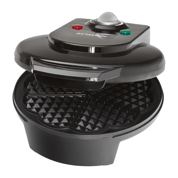 Bomann WA 5018 CB 1 waffle 1200 W Nero