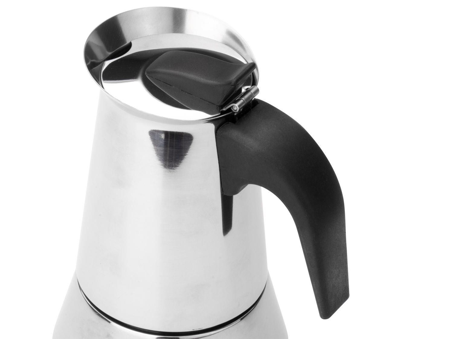 Leopold Vienna LV113002 caffettiera manuale Moka 0,3 L Argento