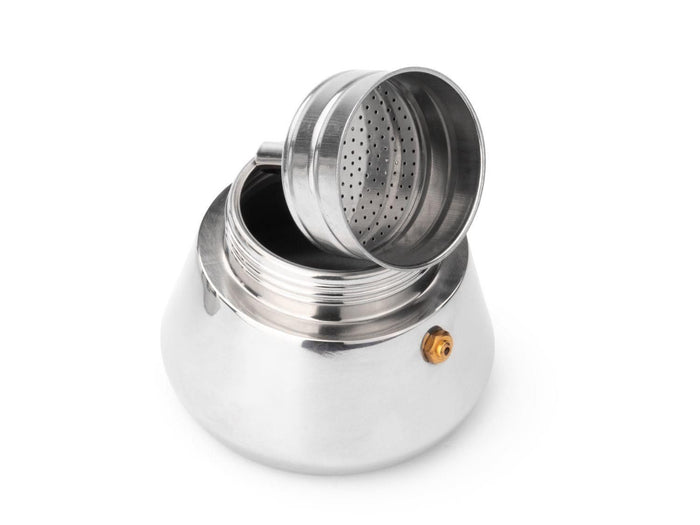 Leopold Vienna LV113002 caffettiera manuale Moka 0,3 L Argento