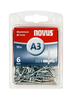 Novus 045-0028 rivetto Rivetto per tende