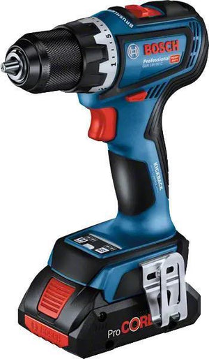 Bosch GSR 18V-90 C 2100 Giri/min 1,1 kg Nero, Blu