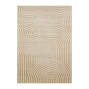 Tappeto interno motivo archi beige