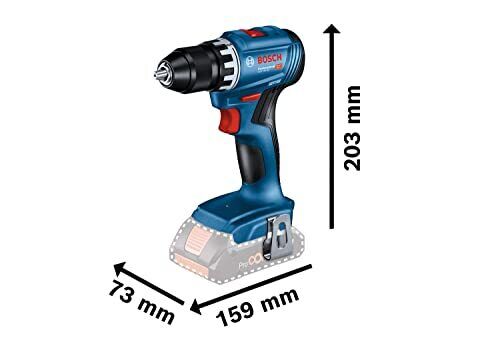 Bosch 0 601 9K3 203 trapano 1900 Giri/min 900 g Nero, Blu, Rosso