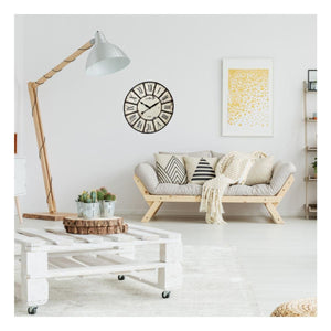 TFA-Dostmann Vintage Orologio al quarzo Rotondo Bianco