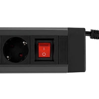 REV 14412513 prolunghe e multiple 1,9 m 4 presa(e) AC Interno Antracite