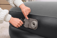 Bestway 67401 / 23 materasso ad aria Materasso singolo Nero, Grigio Unisex