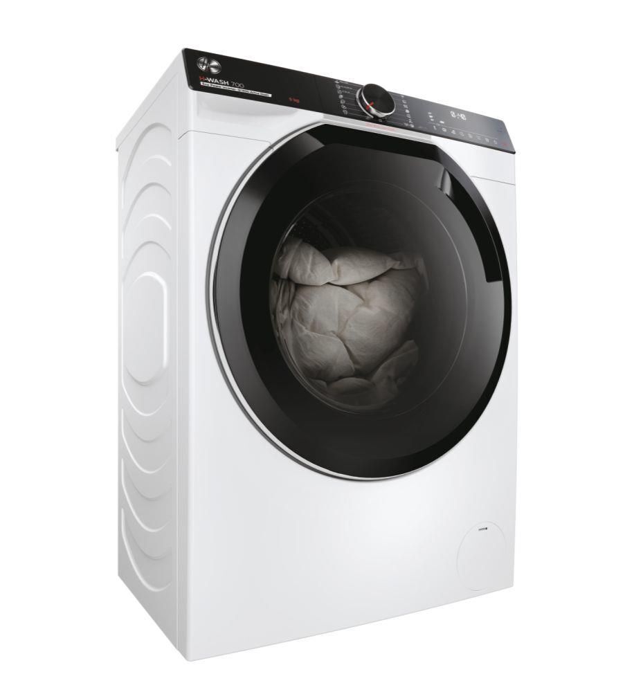 Hoover H-WASH 700 H7W449AMBC-S lavatrice Caricamento frontale 9 kg 1400 Giri/min Bianco