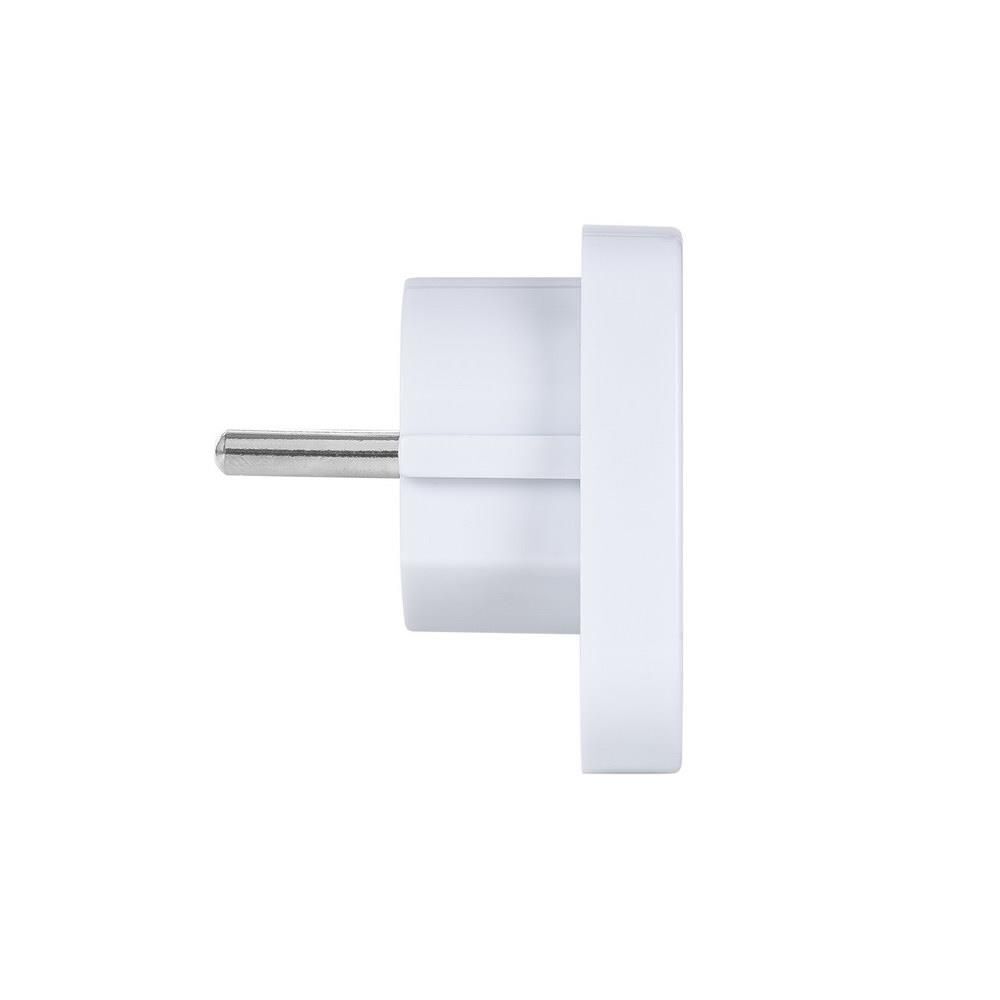 Rivacase PS4100 W00 adattatore per presa di corrente Tipo C (Europlug) Tipo G (UK) Bianco