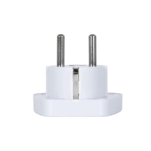 Rivacase PS4100 W00 adattatore per presa di corrente Tipo C (Europlug) Tipo G (UK) Bianco