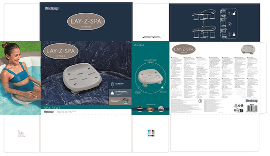 Bestway 60321 / 23 accessorio per vasche idromassaggio e spa Grigio