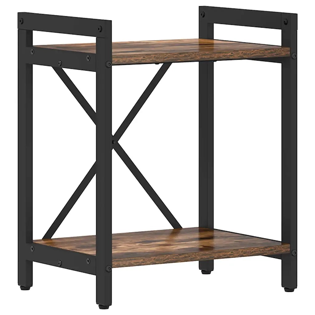 Libreria Rovere fumé 40 x 30 x 50 cm Legno multistrato 868373