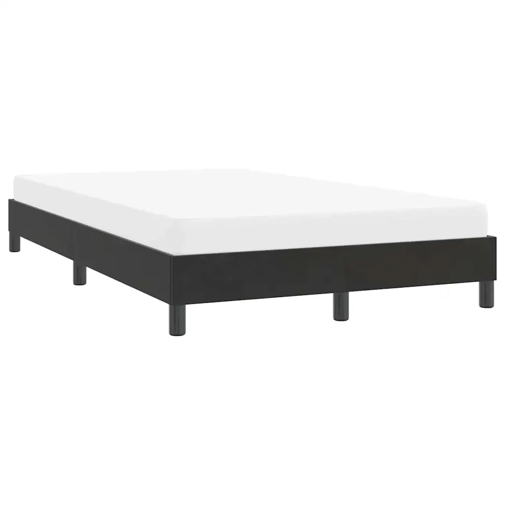 Giroletto senza Materasso Nero 120x210 cm Velluto 4101351