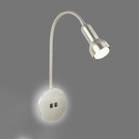 Applique Moderna Seng Metallo Nichel Satinato 1 Luce E14