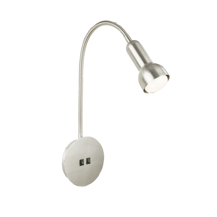 Applique Moderna Seng Metallo Nichel Satinato 1 Luce E14