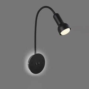 Applique Moderna Seng Metallo Nero 1 Luce E14