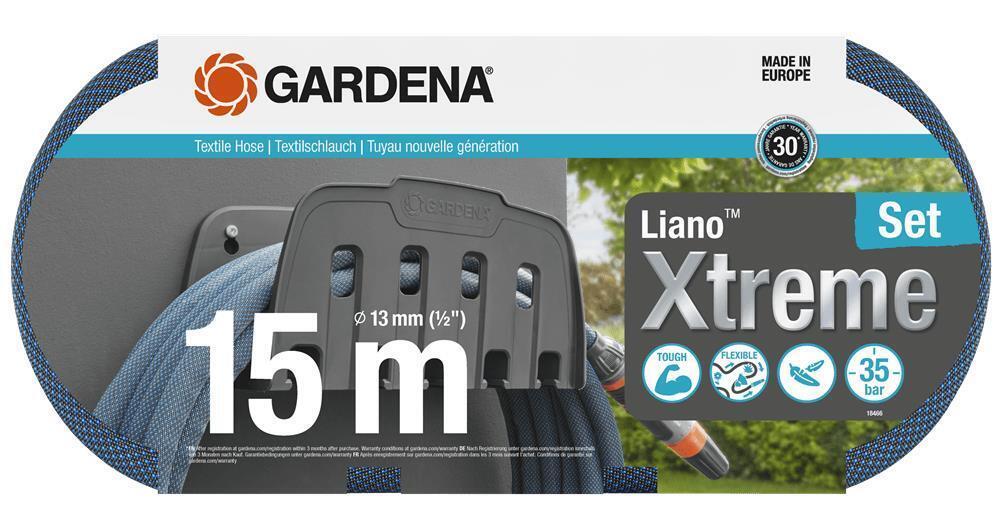 Gardena 18466-20 pompa da giardino 15 m Cloruro di polivinile (PVC) Nero, Blu