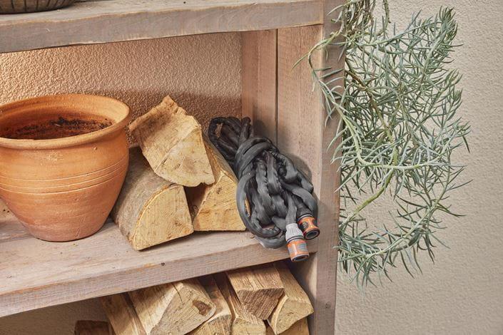 Gardena Liano pompa da giardino 15 m Sul suolo Cloruro di polivinile (PVC), Tessile Nero, Grigio