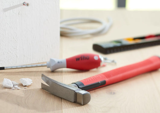 Wiha 42071 martello Rosso, Acciaio inossidabile