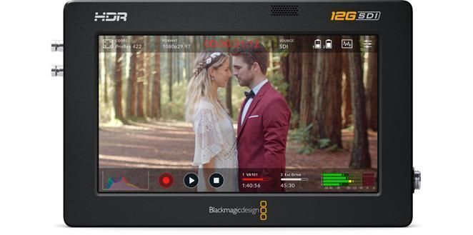 Blackmagic Design HYPERD/AVIDA12/5HDR monitor di trasmissione 17,8 cm (7)