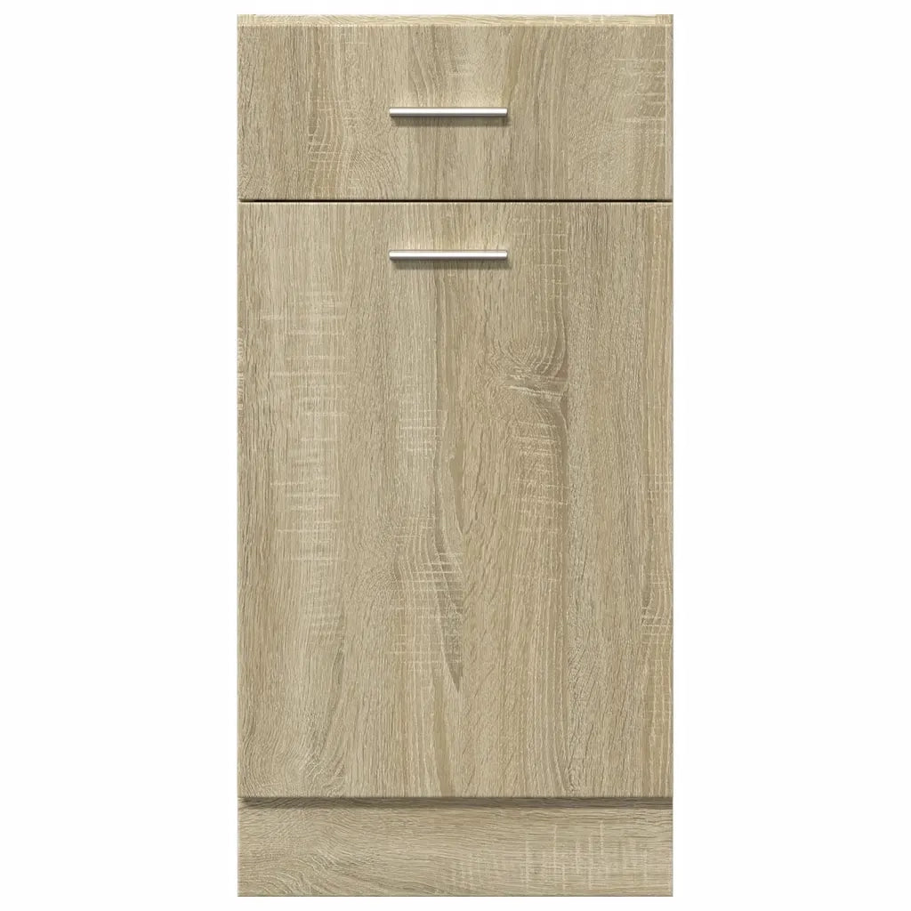 vidaXL Armadio Inferiore Cassetto “Lyon” Rovere Sonoma 40x46x81,5