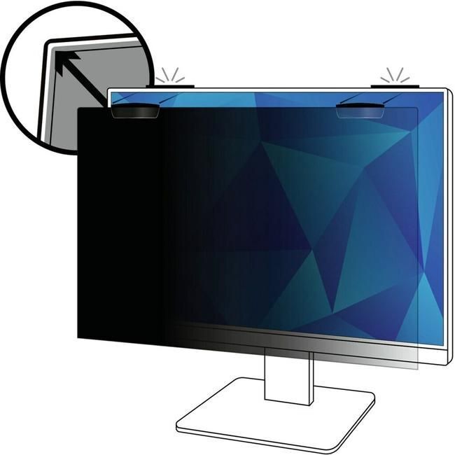 3M Filtro Privacy per 24 pol Monitor a Schermo Pieno con Attacco Magnetico COMPLY™, 16:9, PF240W9EM
