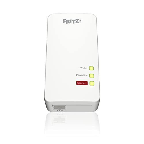 FRITZ!Powerline 1260 1200 Mbit/s Collegamento ethernet LAN Wi-Fi Bianco 1 pz