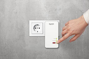 FRITZ!Powerline 1260 1200 Mbit/s Collegamento ethernet LAN Wi-Fi Bianco 1 pz
