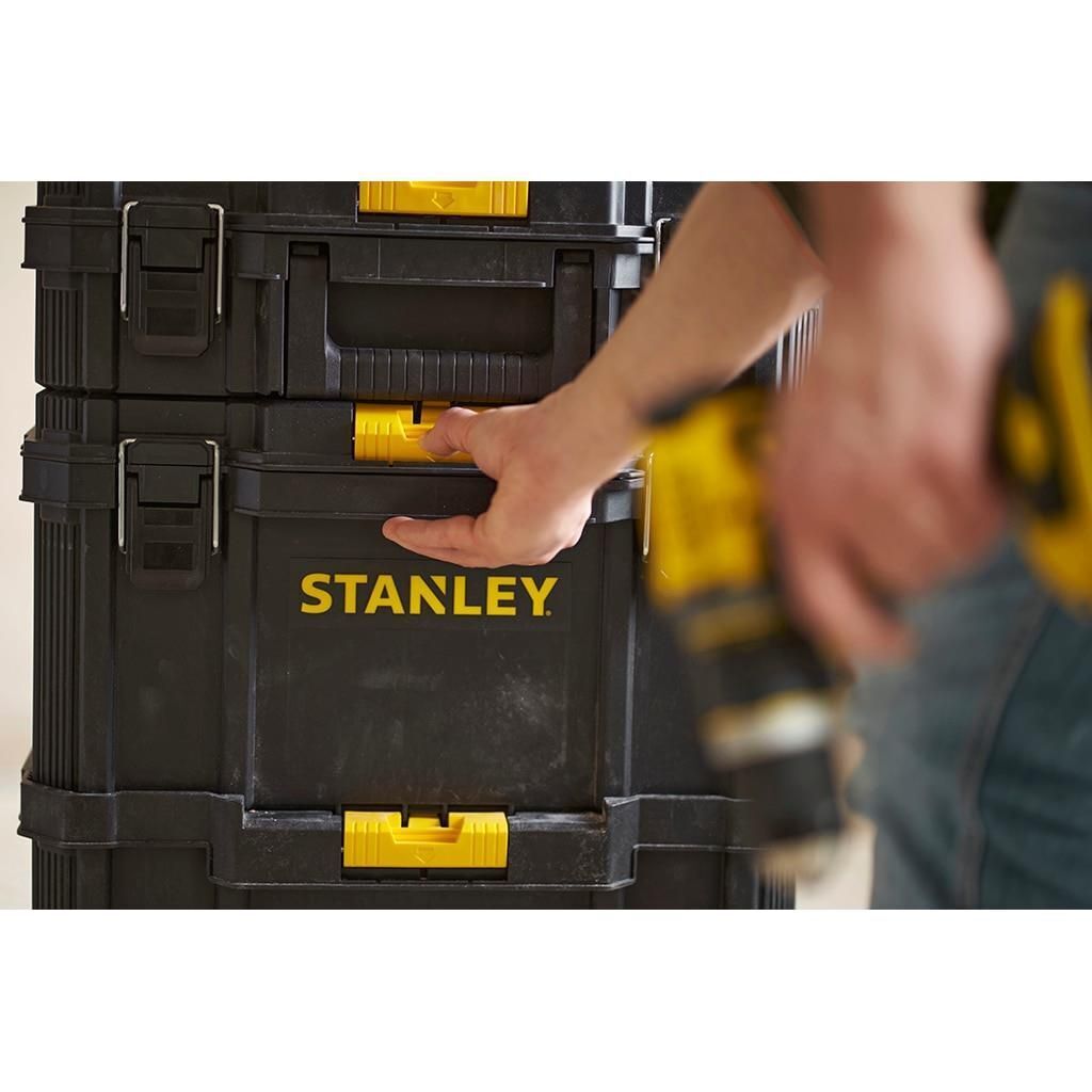 Stanley STST83319-1 valigetta porta attrezzi Custodia trolley Nero, Giallo