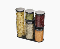 Joseph Joseph Podium Set di contenitori universali 5,4 L Vetro, Silicone, Acciaio inossidabile