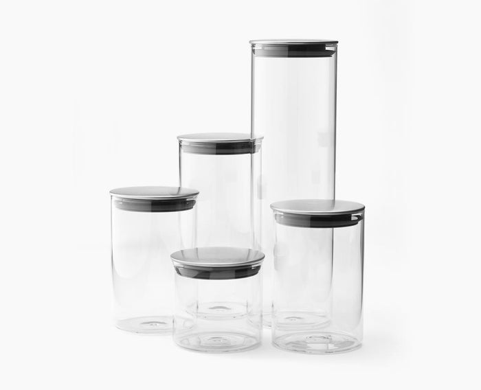 Joseph Joseph Podium Set di contenitori universali 5,4 L Vetro, Silicone, Acciaio inossidabile