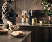 Joseph Joseph Podium Set di contenitori universali 5,4 L Vetro, Silicone, Acciaio inossidabile